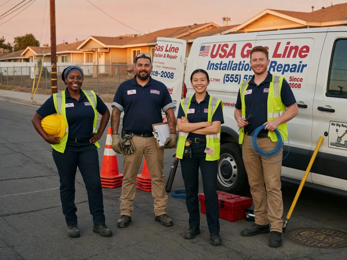 Gas Line Installation company in Lumberville, PA